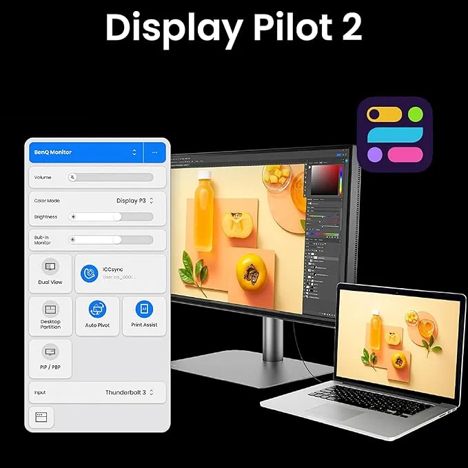 BenQ PD2705U : Moniteur 27 pouces 4K UHD idéal pour Mac mini M4