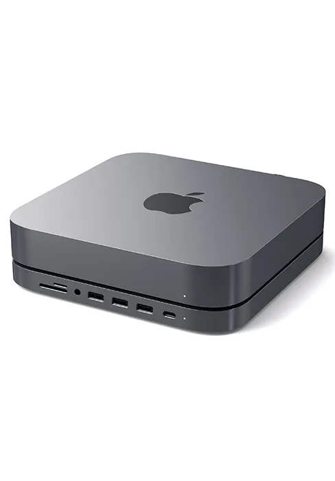 Satechi Support en Aluminium avec Hub USB-C pour Mac Mini