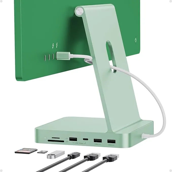 PULWTOP Hub USB C pour iMac 24 Pouces